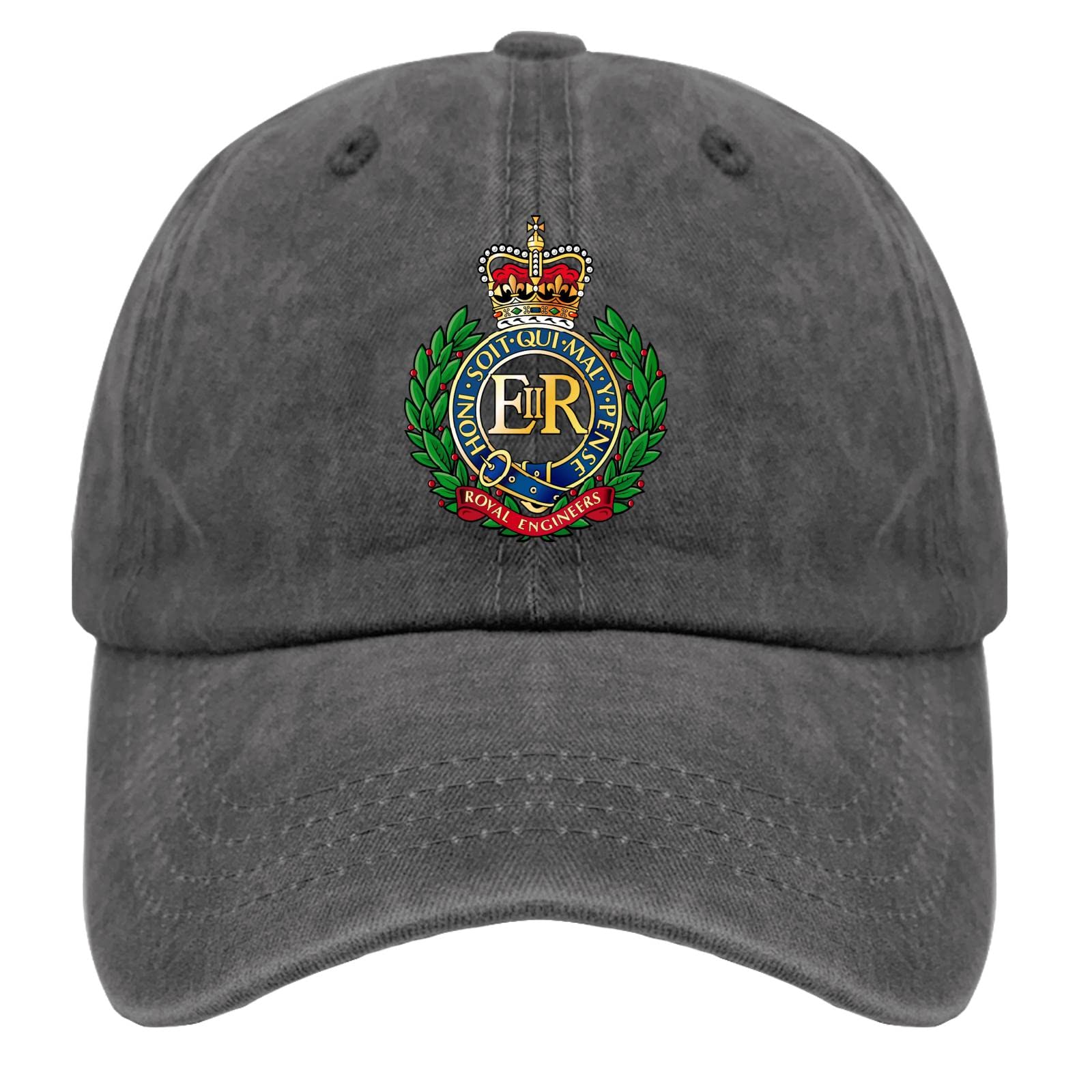 TKPA MOL Baseball Cap Badge Royal Engineers Trucker Cap for Teen Funny Washed Cotton Adjustable