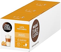 NESCAFÉ Dolce Gusto Latte Macchiato Coffee Pods (Pack of 3, Total 90 Capsules)