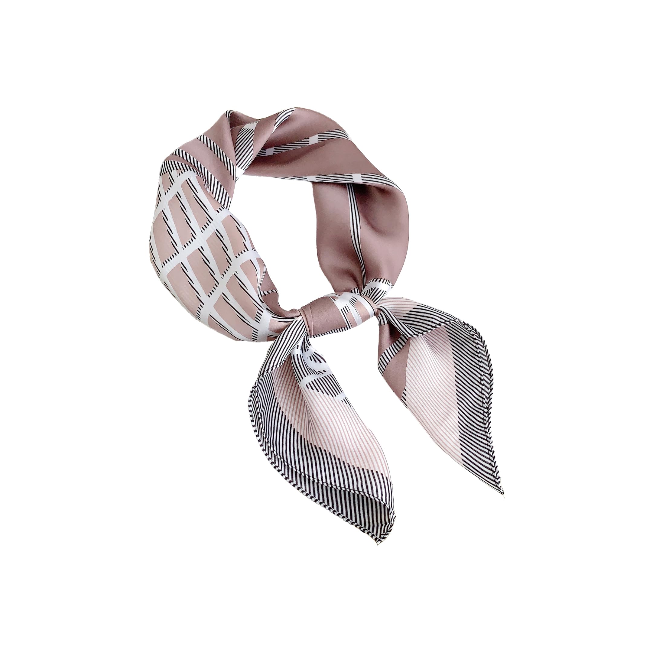 CrossKulturePrinted Poly Silken feel Scarf Stole for Women | Stylish, Soft, & Lightweight | Satin Feel Neck Scarf, Hair Scarf, Head Scarf for Women