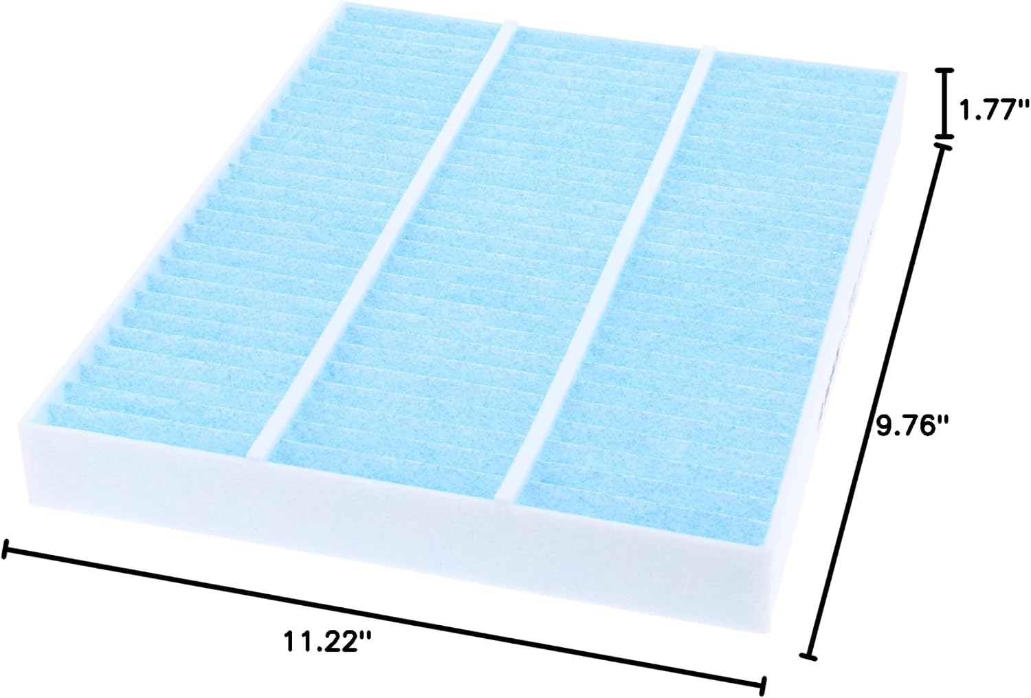 BOSCH 6035C HEPA Cabin Air Filter - Compatible with Select Audi Q7; Porsche Cayenne; Volkswagen Touareg