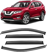 Vista 118 de Visera de ventana para Jeep Cherokee 1984-2001 (Excluye Modelo Limited), Protectores Guards Shields de lluvia de canal exterior, Deflector