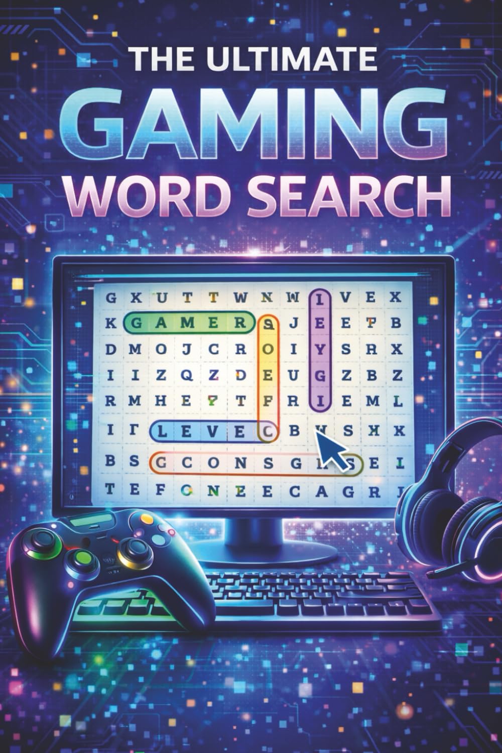 The Ultimate Gaming Word Search: Video Game Themed Word Search Puzzles Featuring Gamer Terms, Consoles, Esports, and Gaming Culture for Teens and Adults