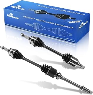 Maxfavor Front CV Axle Set FWD for Toyota Camry 2007-2017 V6, Avalon 2008-2016, Lexus ES350 2007-2017 Left Right Shafts