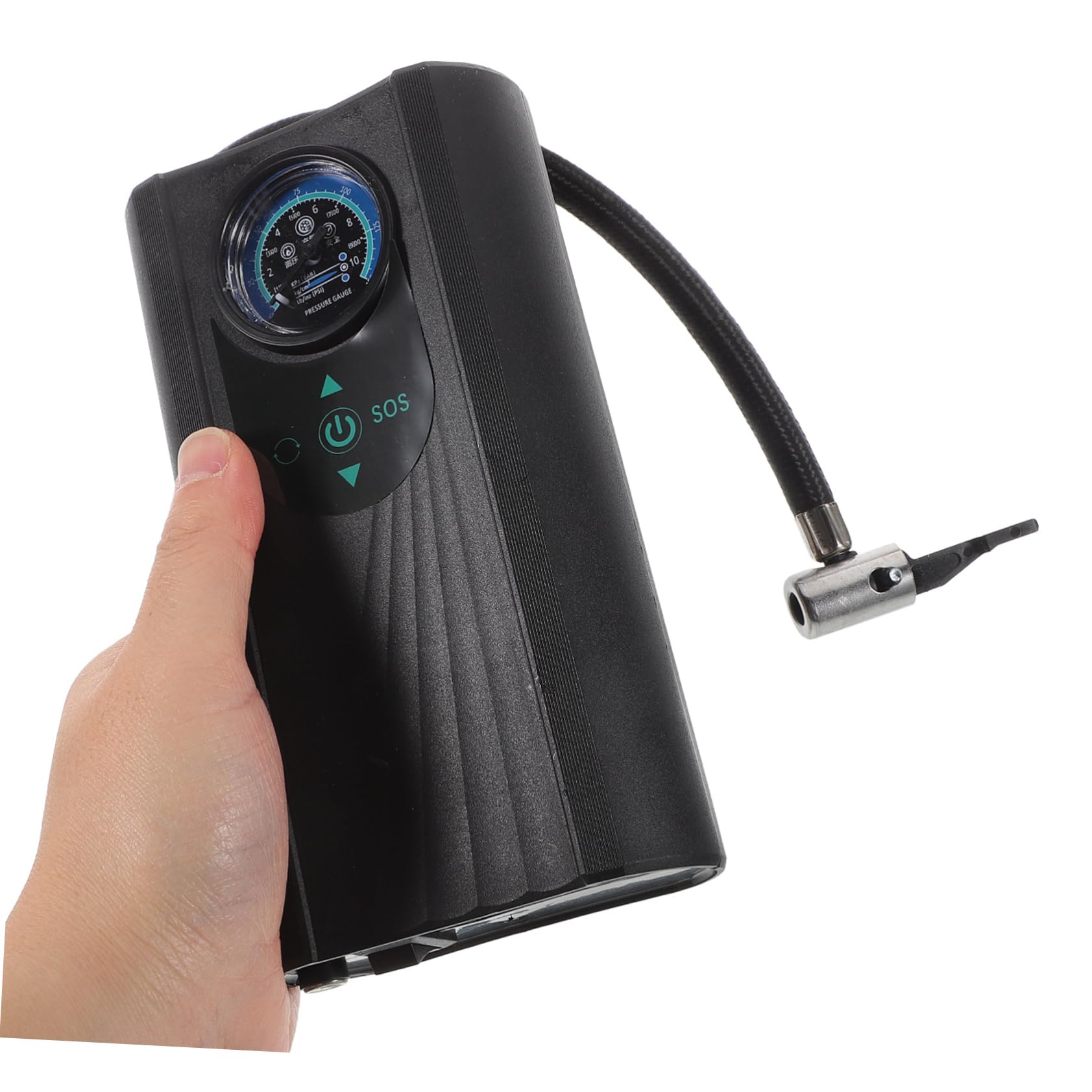 Cabilock Gonfiatore Pneumatici Elettrico Portatile ABS per Auto e Bici