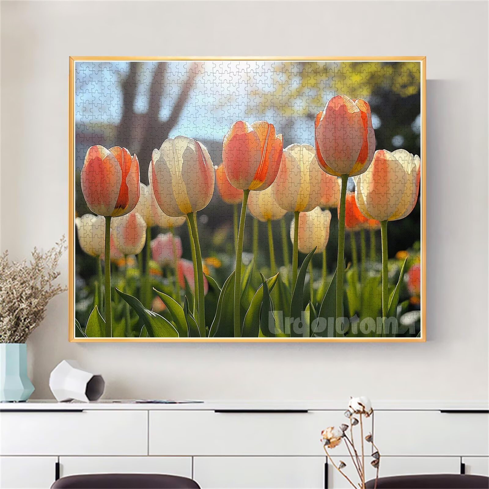 Blume Puzzle für Erwachsene Kinder Anspruchsvoll 5000 Teile Impossible Klassische Puzzles Schwer Anlage ab 8 9 10 Jahre Mädchen Jungen Jigsaw Kunst Educa,für Dekoration und Geschenke 105x156cm t-351