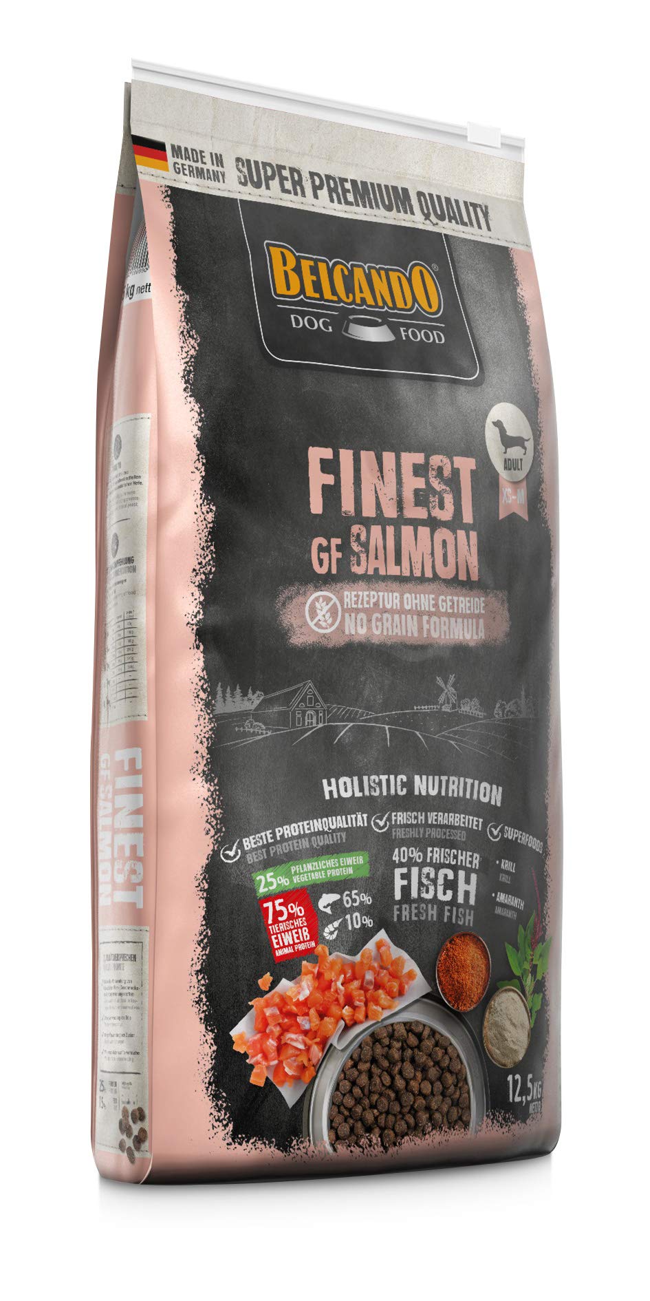 Belcando Finest GF łosoś dla psów 12,5 kg