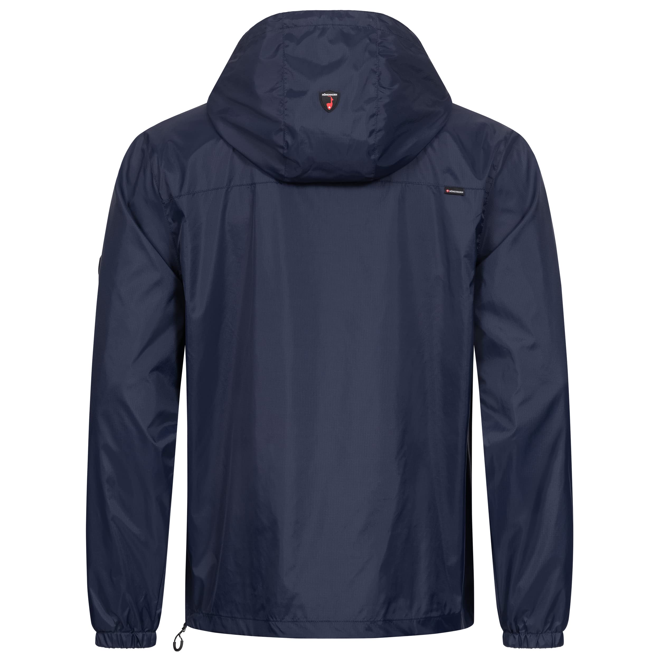 Höhenhorn Lepon męska kurtka przeciwwiatrowa, kurtka przeciwdeszczowa, anorak, kurtka treningowa z kieszenią na piersi, rozm. S do 3XL