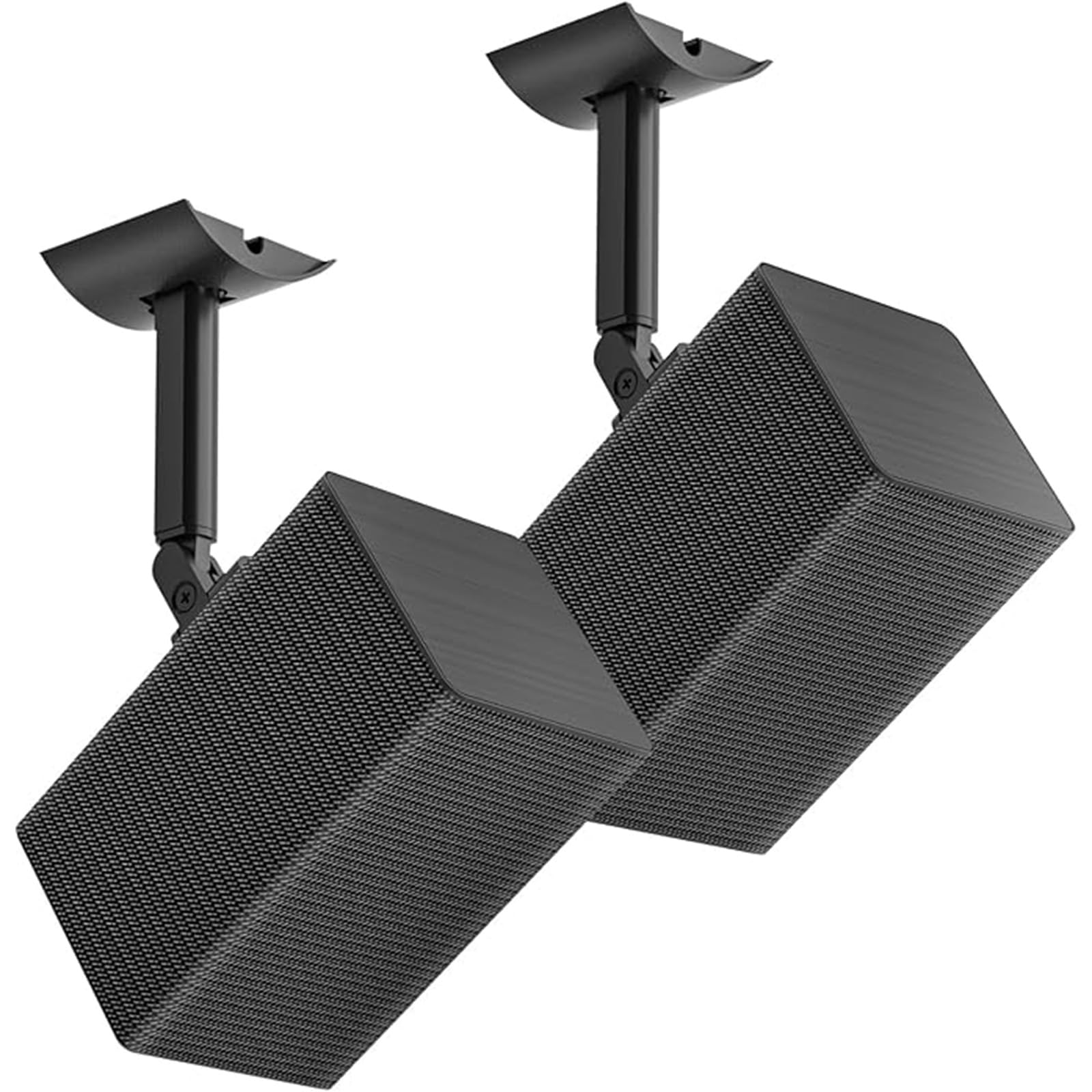 1 para metalowych wsporników ściennych do Samsung HW-9200S/9100S/9000S/8500S Surround tylne głośniki, regulowany uchwyt ścienny do kina domowego, akcesoria do systemu dźwięku przestrzennego