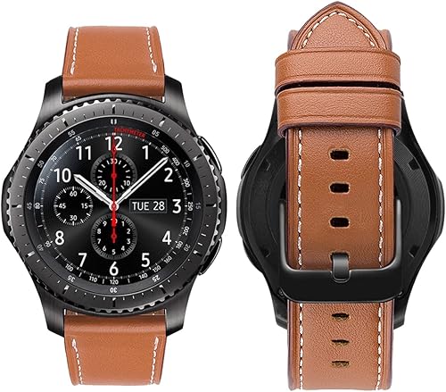 Miniatura 1 de Correa de reloj de 0.866 in, compatible con Samsung Galaxy Watch de 1.81 pulgadas SM-R800, Galaxy Watch 3 de 1.772 pulgadas, Gear S3 FrontierCorrea