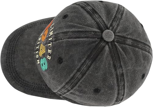 Miniatura 3 de Gorro de 46, 56, 66, 76, 86, para mujeres y hombres, bordado limitado, edición 1978, 1968, 1958, 1948, 1938