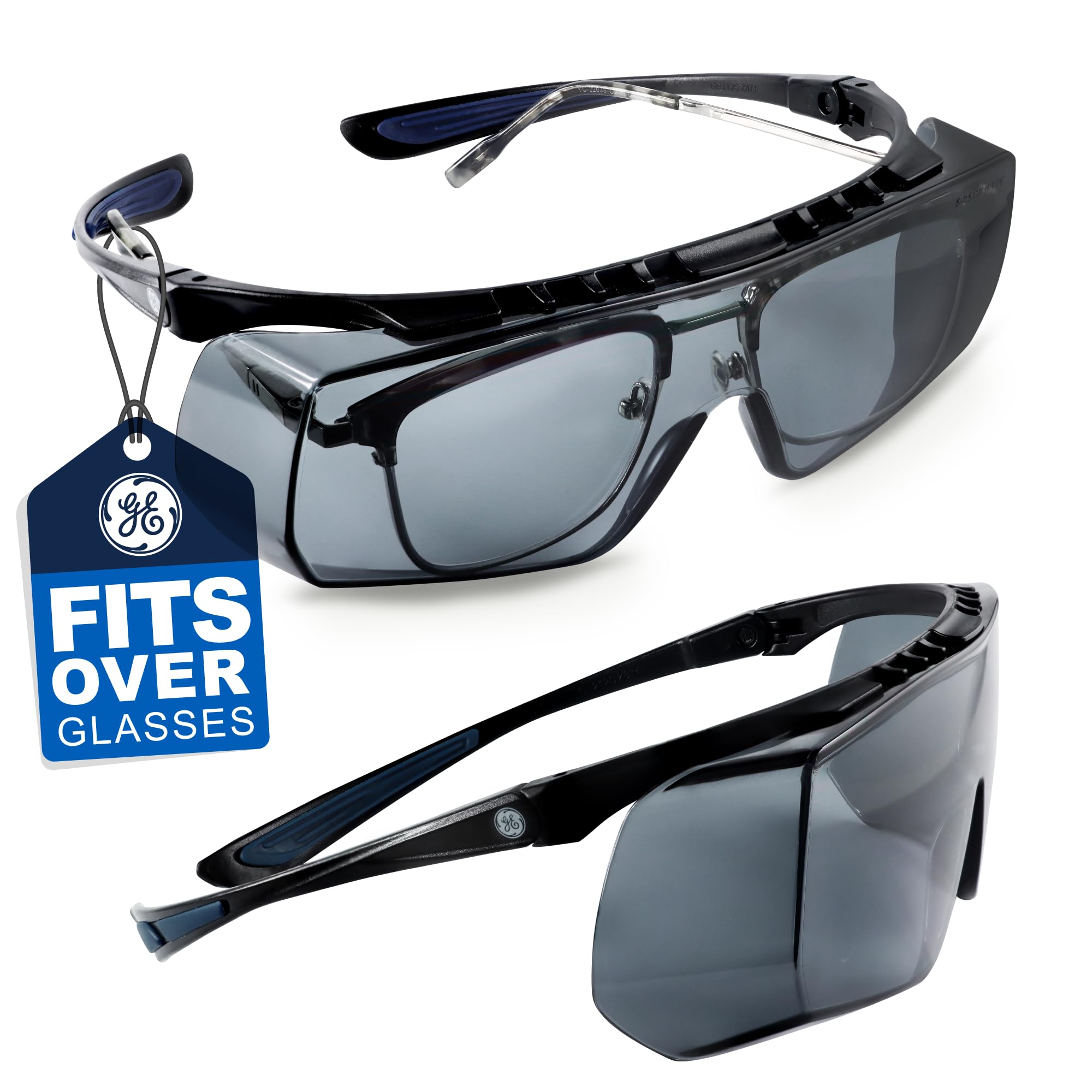 GE Over Glasses Safety Glasses - Prescription Eye Protection -1
