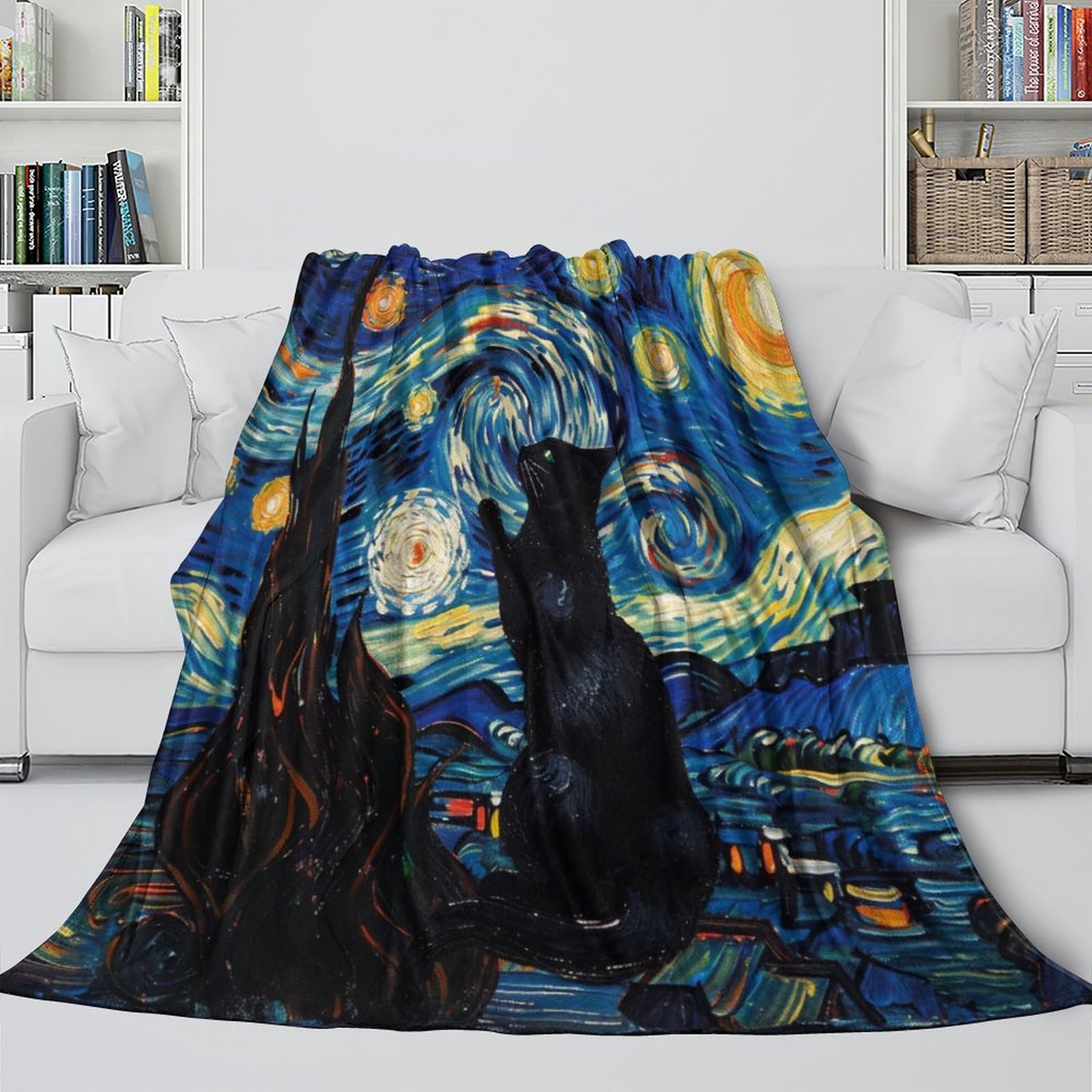 Coperta morbida in pile di flanella, ideale come regalo di compleanno per amici, familiari, regalo di Natale per amici e partner, coperta natalizia per divano e letto, 150 x 200 cm