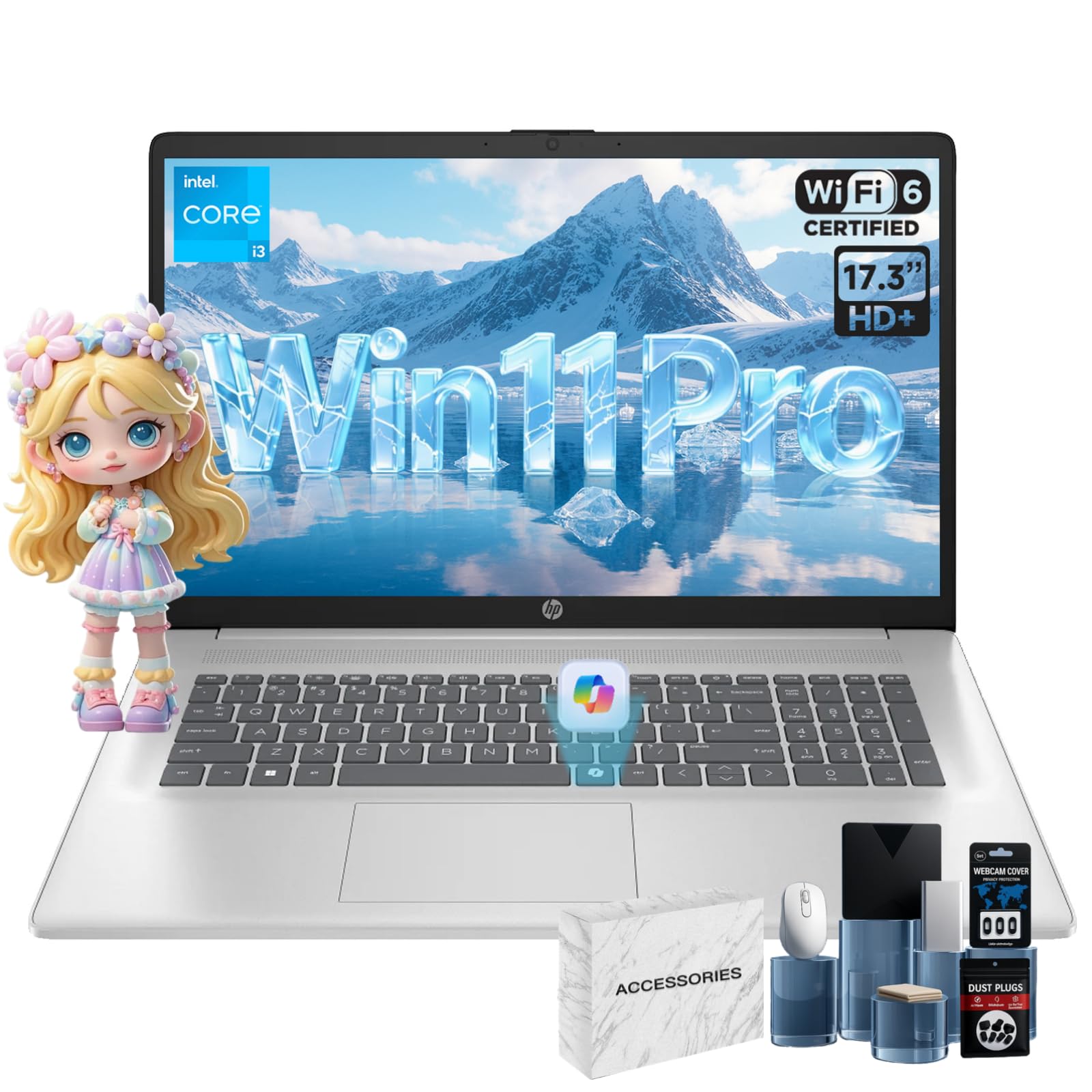 Amazon.com: HP 17 Laptop, 17.3