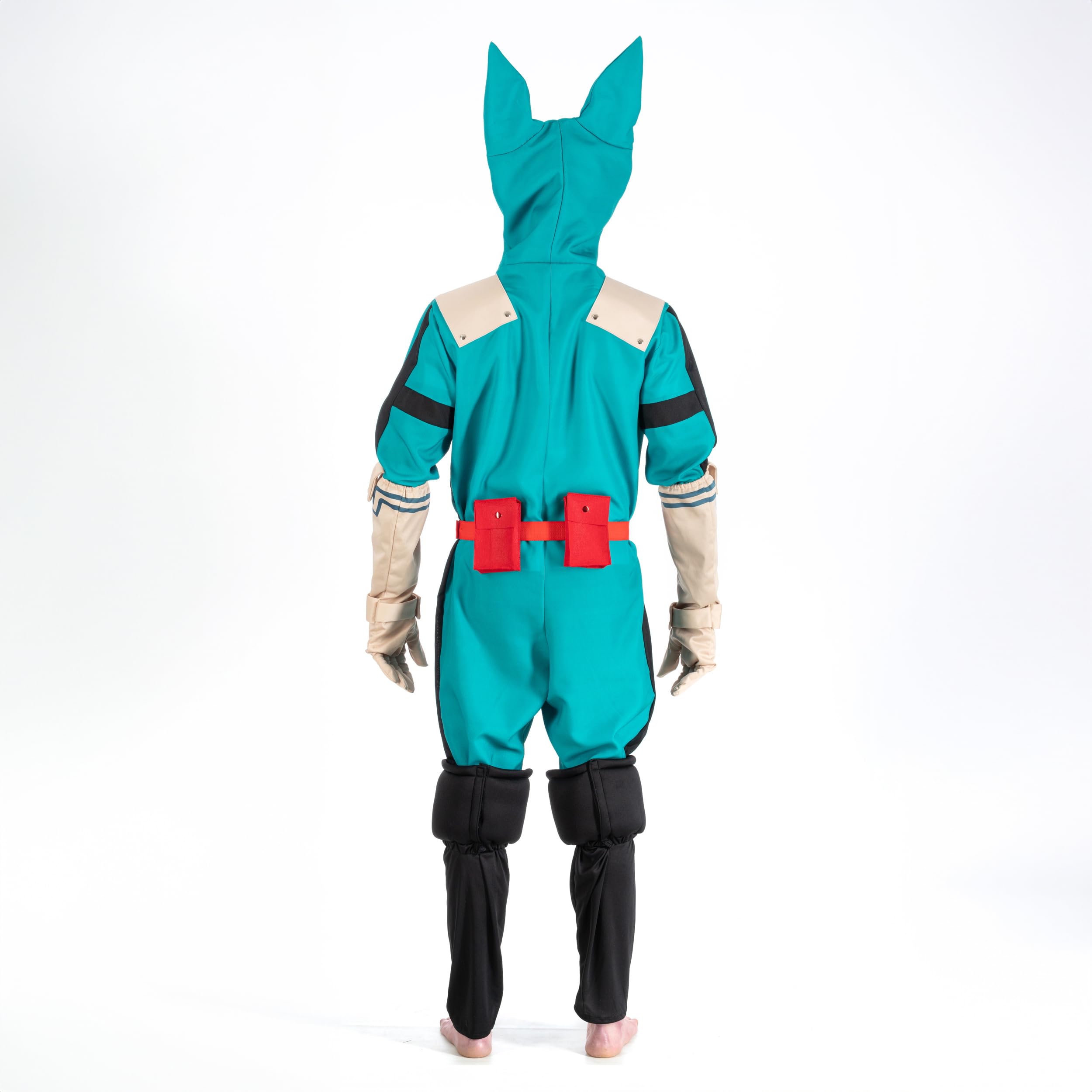 Chaks Costume Deku pour homme, Izuku Midoriya, My Hero Academia, combinaison anime avec accessoires pour carnaval et bande dessinée