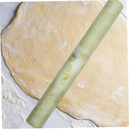 Miniatura 6 de UPKOCH Rodillo de jade rodillos de bolas de masa de madera, rodillo de masa de pastelería, rodillo de madera para gomitas, rodillos franceses para