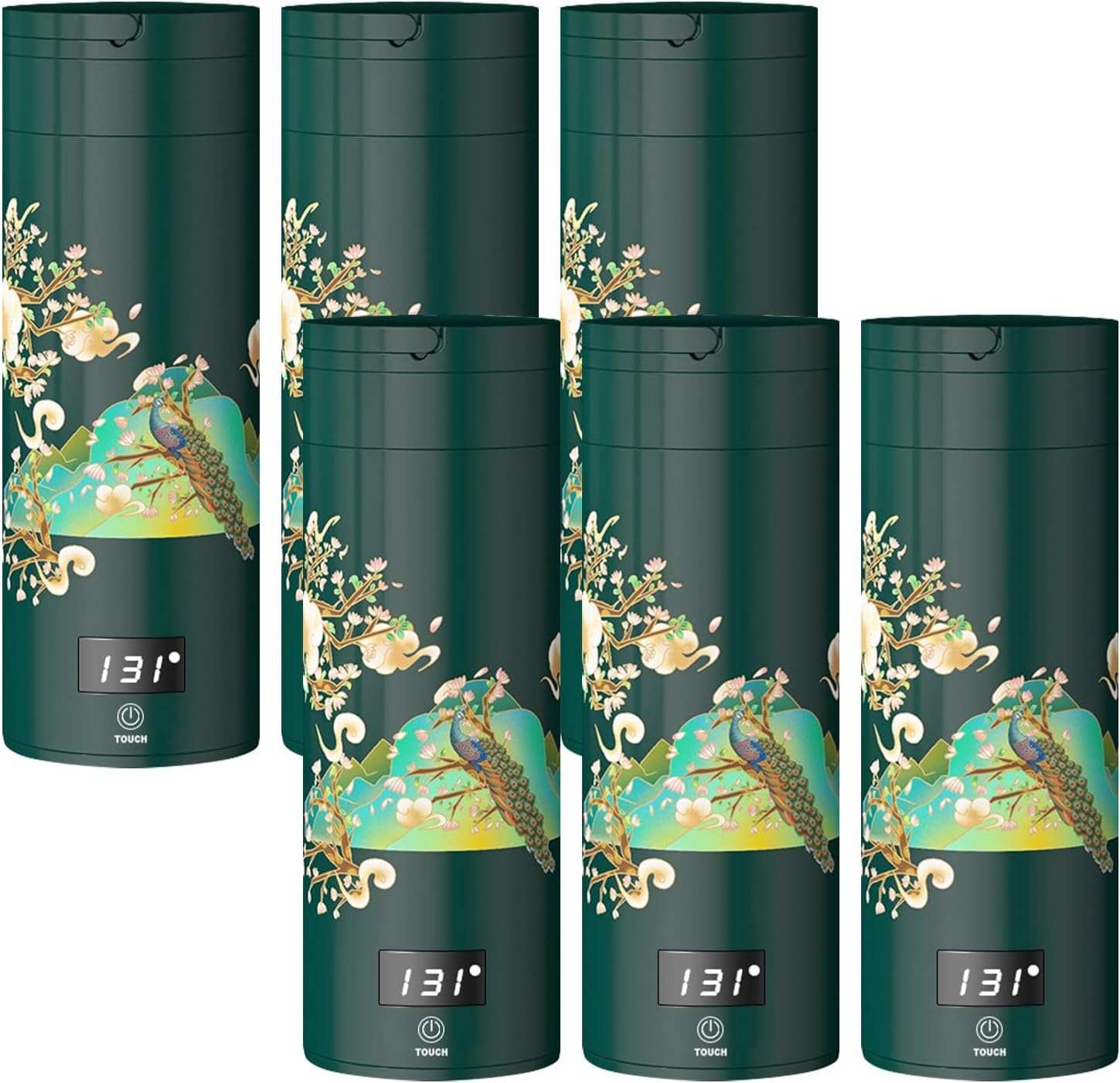 Portable Electric Kettle 12 pack,Travel Electric Tea Kettle,with 4 Variable Presets, Stainless Steel Personal Hot Water Boiler,Mini Kettle Automatic Shut Off, Travel and Coffee Gift Women