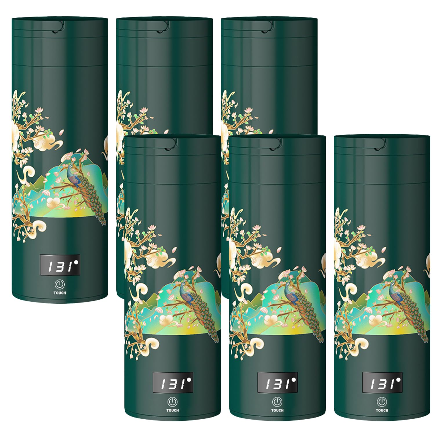 Portable Electric Kettle 12 pack,Travel Electric Tea Kettle,with 4 Variable Presets, Stainless Steel Personal Hot Water Boiler,Mini Kettle Automatic Shut Off, Travel and Coffee Gift Women