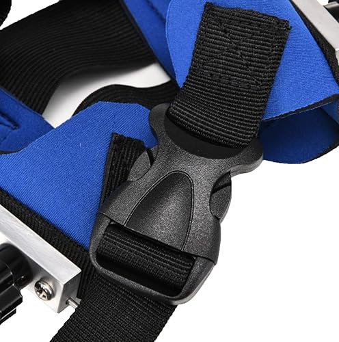 Miniatura 7 de Arnés ciego para perros, pequeños, medianos y grandes, para perros ciegos que caminan, halo de perro guía, accesorios para perros ciegos, azul,