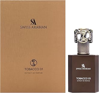 Tobacco 01 - Arabian Perfume for Men and Women - Extrait de Parfum - Long Lasting Perfume - Unisex Fragrance - Travel Size - 1.7 oz