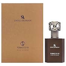 Swiss Arabian Tobacco 01 - Arabian Perfume for Men and Women - Extrait de Parfum - Long Lasting Perfume - Unisex Fragrance - Travel Size - 1.7 oz