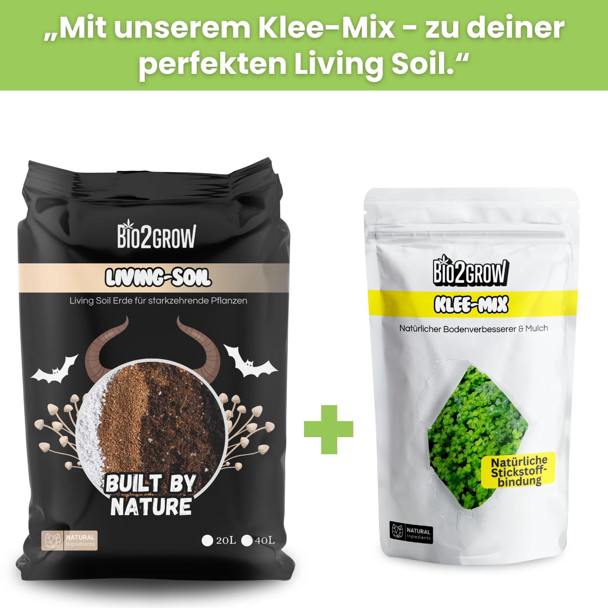 Living Soil 80 Liter - Handgemachte lebende Erde Indoor & Outdoor Blumenerde für Pflanzen Leichte Mischung Gemüse Anbau