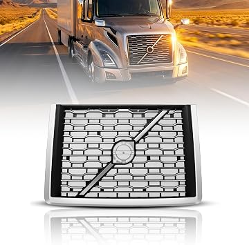 Grille with Bug Screen Front Grill Assembly for Volvo VNL 2018-up