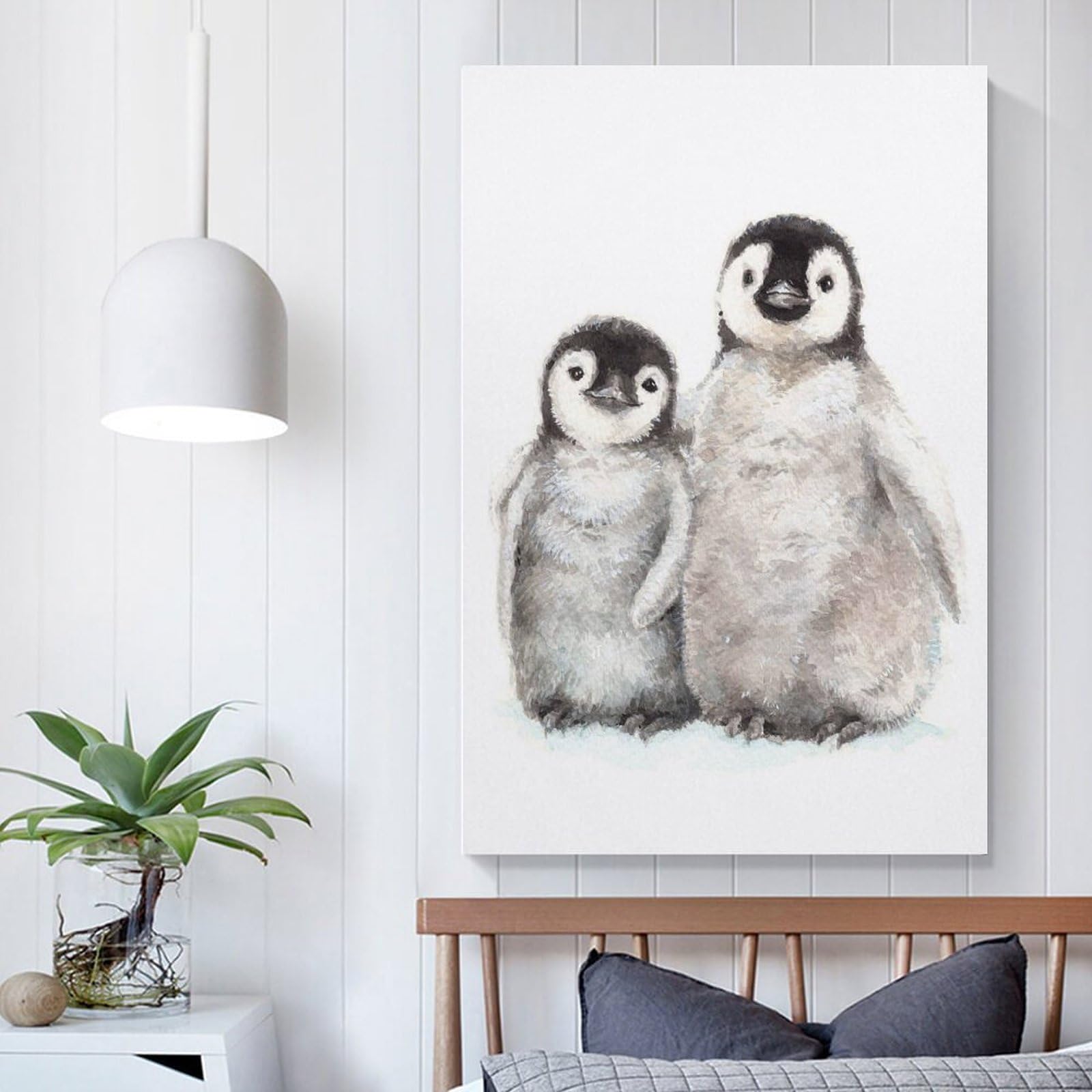 Amazon.co.jp: ペンギン ポスター絵画風アートポスター アートパネル