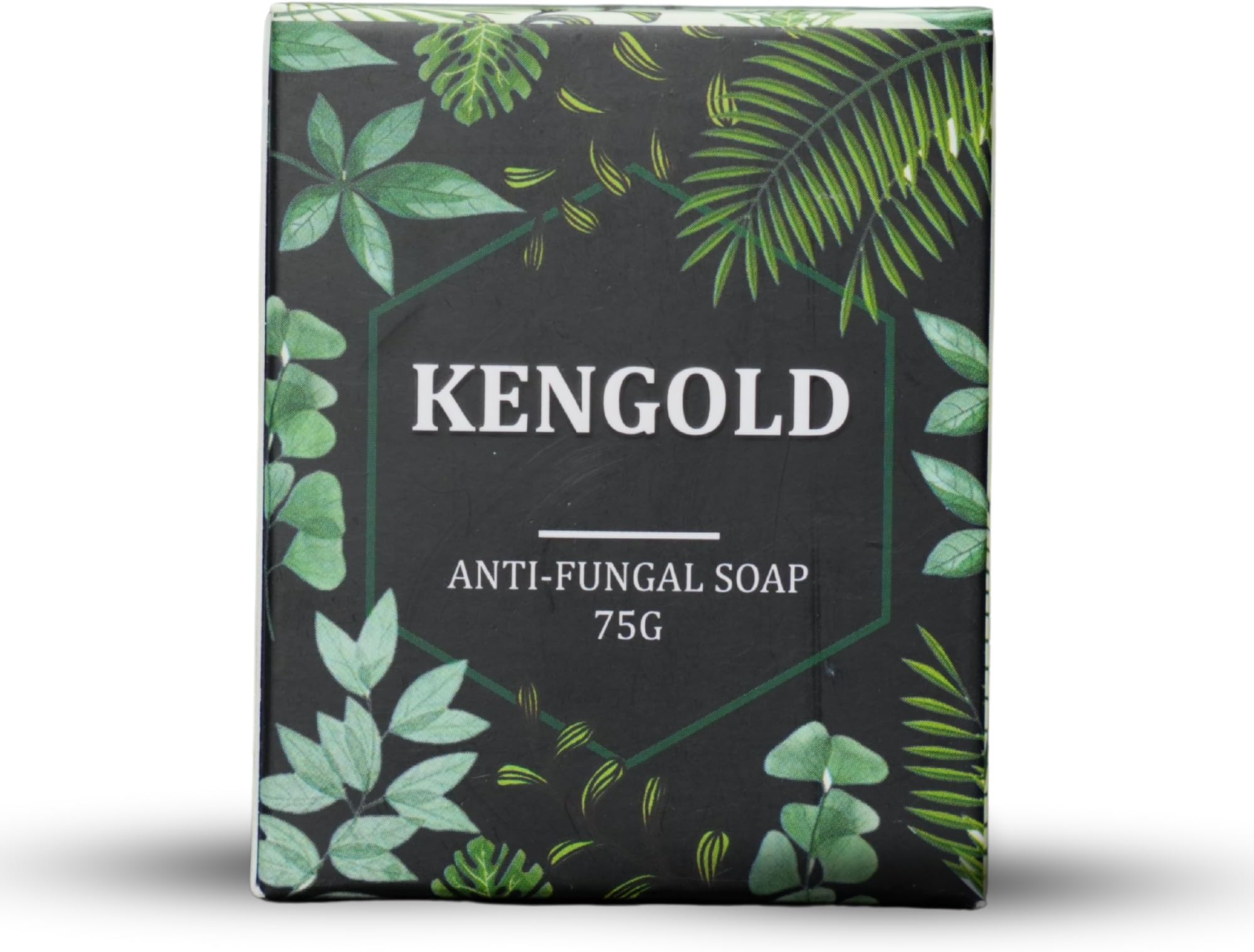 Kengold Soap (Pack Of 1) | Anti Fungal & Anti Bacterial Soap For Intensive Fungal Infections Of The Skin | Anti Itching - Good For All Types Of Skin | (Green) 75 Gm.