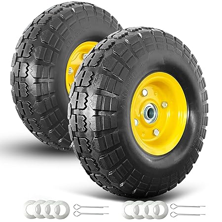 TOOCN.E 4.10/3.50-4 tire and Wheel,10