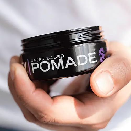 Miniatura 8 de Billy Jealousy Lunatic Fringe Pomada a base de agua para hombres, fijación fuerte, alto brillo, soluble en agua y producto para cabello vegano,