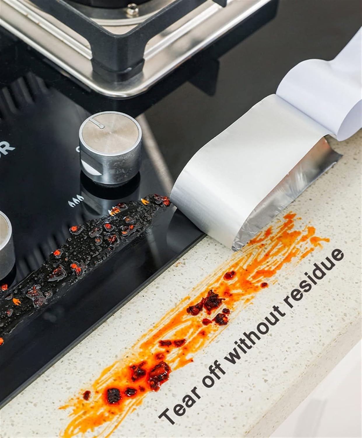 32.8ft Waterproof Aluminum Foil Tape Caulk Strip Tape Adhesive Kitchen Sink Strip, Oil-Proof Decorative Sealing Tape, Wall Edge Protector, Ceramic Tile Gap Tape for Cooktop, Sink, Toilet, Bathroom (C : Industrial & Scientific