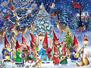 Christmas Gnomes Jigsaw Puzzle 500 Piece
