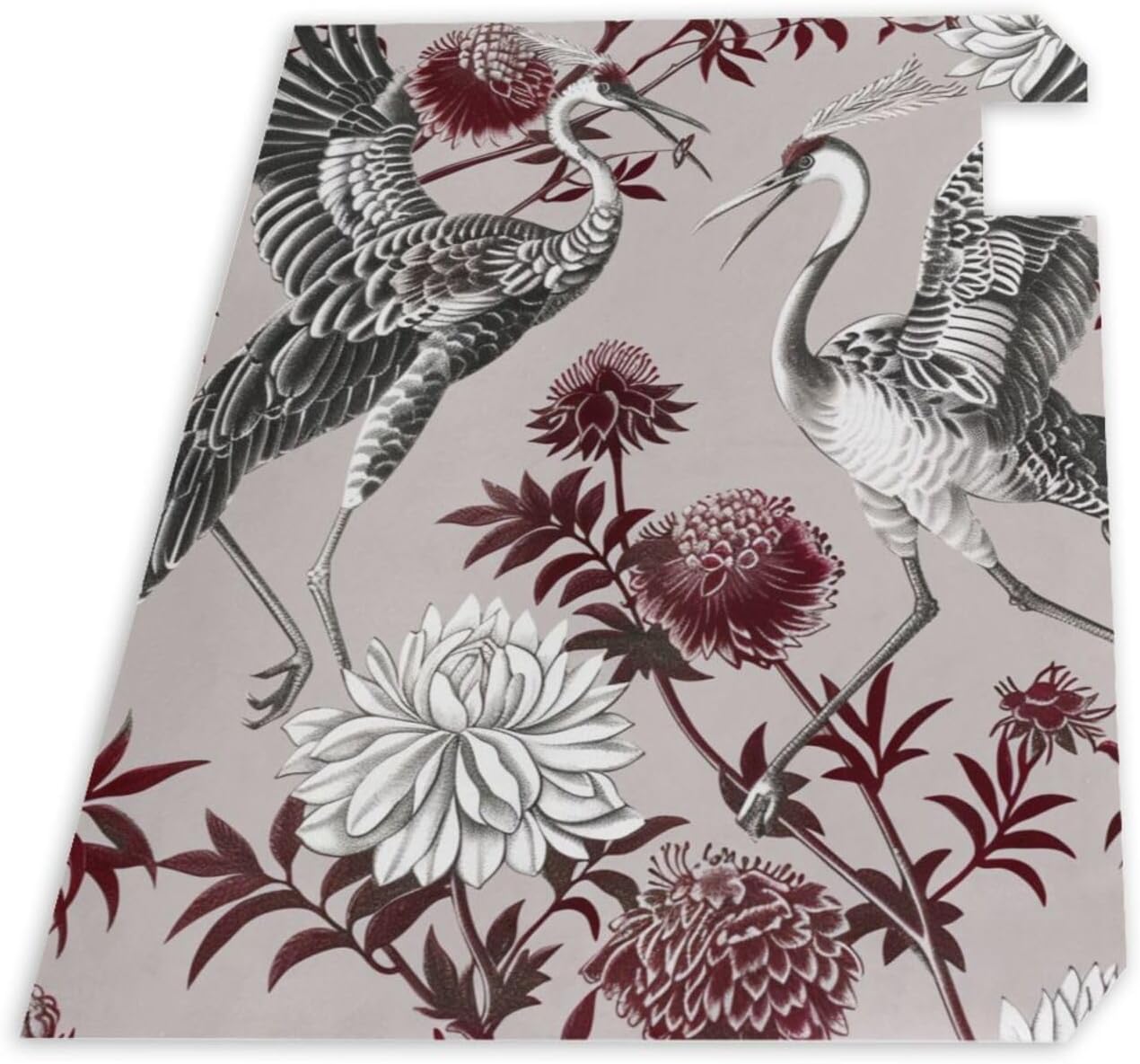 Mailbox Cover 21x18 in, Floral Herbs Botanical Engraving Print Waterproof Mailbox Covers Magnetic Post Letter Box Cover Wraps for Garden Outdoor Decor