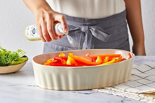 Vista 17 de La Tourangelle espray multiuso para cocinar, sin gluten, antiadherente, sin sustancias químicas ni gases propelentes, aceite de cocina en espray