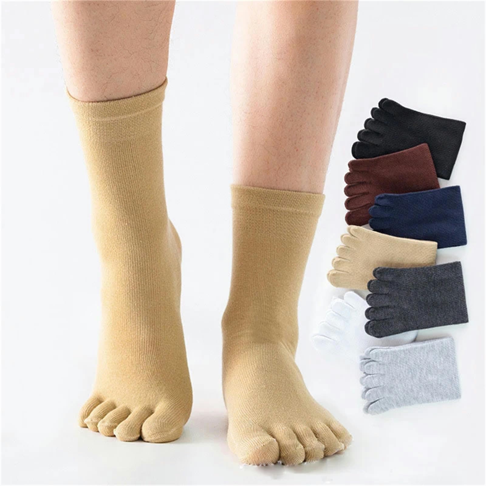 Skarpety 5 par unisex męskie damskie skarpety z palcami bawełniane pięciopalcowe skarpety do biegania sportowe skarpety