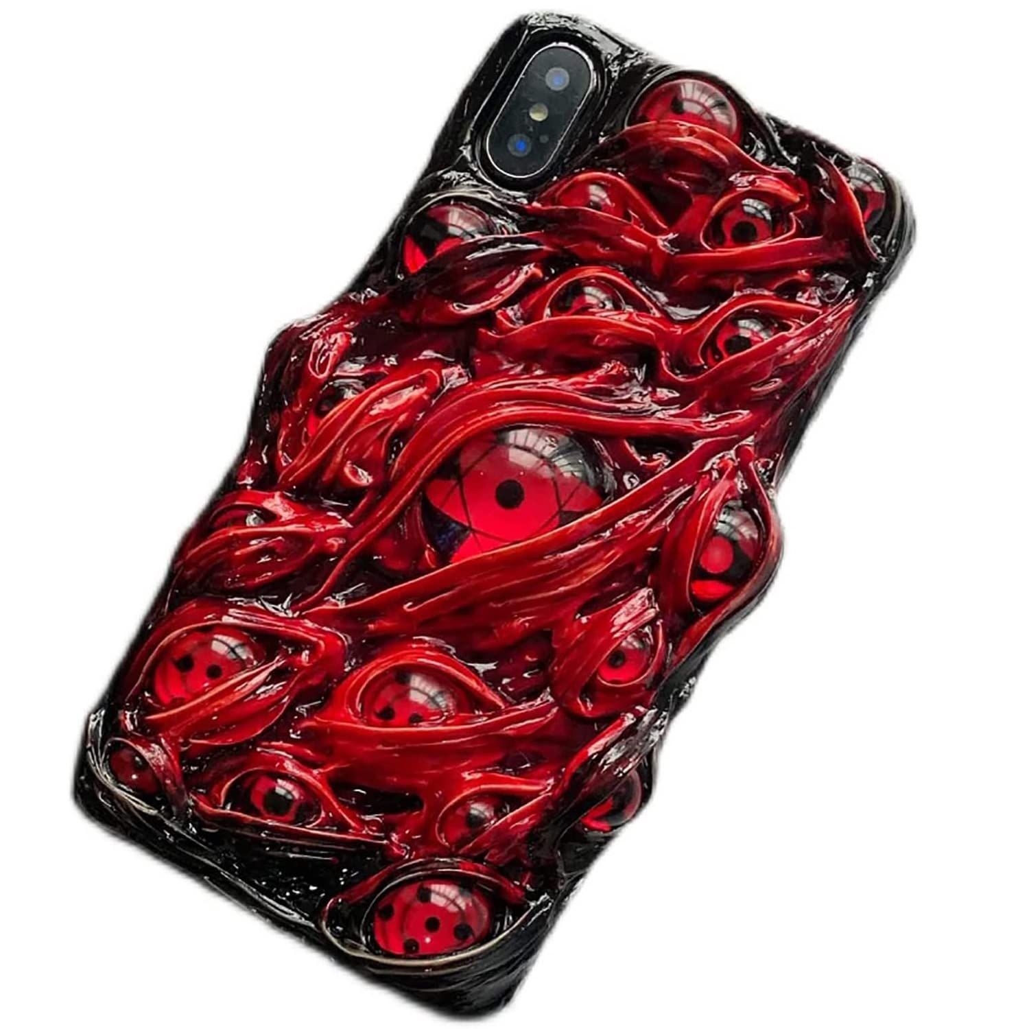 Amazon.co.jp: Iphoneケース スマホケース ナルト 輪廻 写輪眼