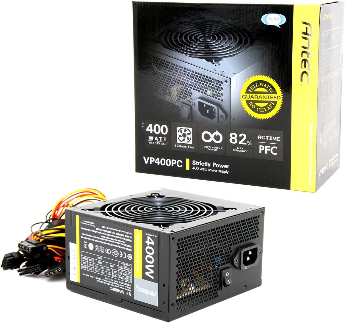 AntecVP400PC 400 W Power Supply Unit - Black