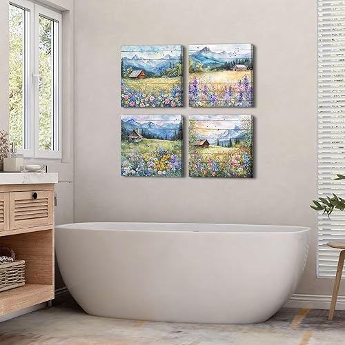 Miniatura 207 de Arte de pared de naturaleza con plantas verdes, decoración de pared de hojas botánicas tropicales, impresiones en lienzo para dormitorio, Hoja