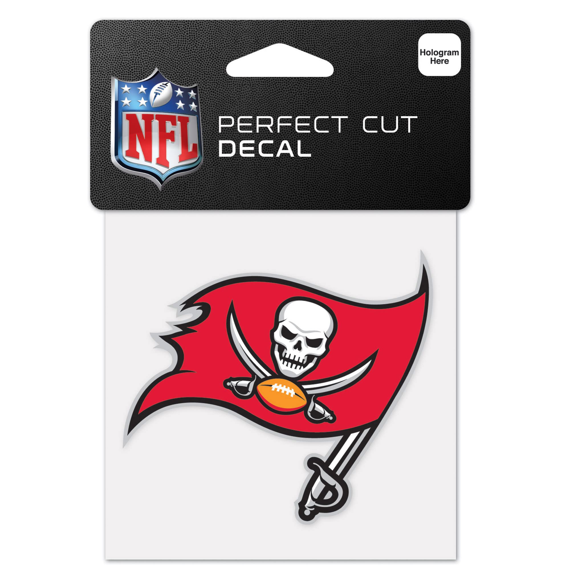WinCraftTampa Bay Buccaneers 4'' x 4'' Color Perfect Cut Decal