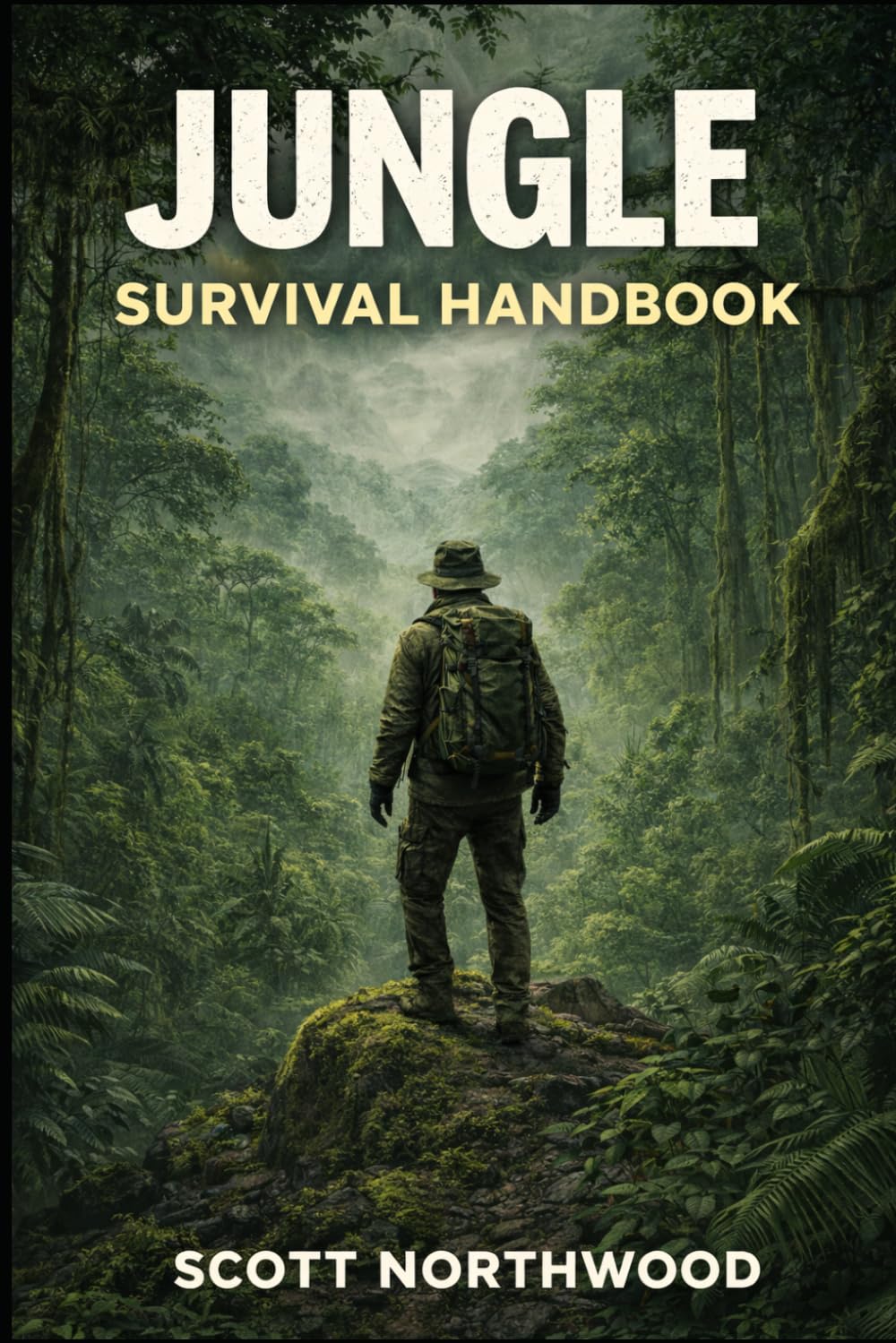 Jungle Survival Handbook: A Step-by-Step Practical Guide to Staying Alive in Tropical Rainforests (Wilderness Survival Handbook)
