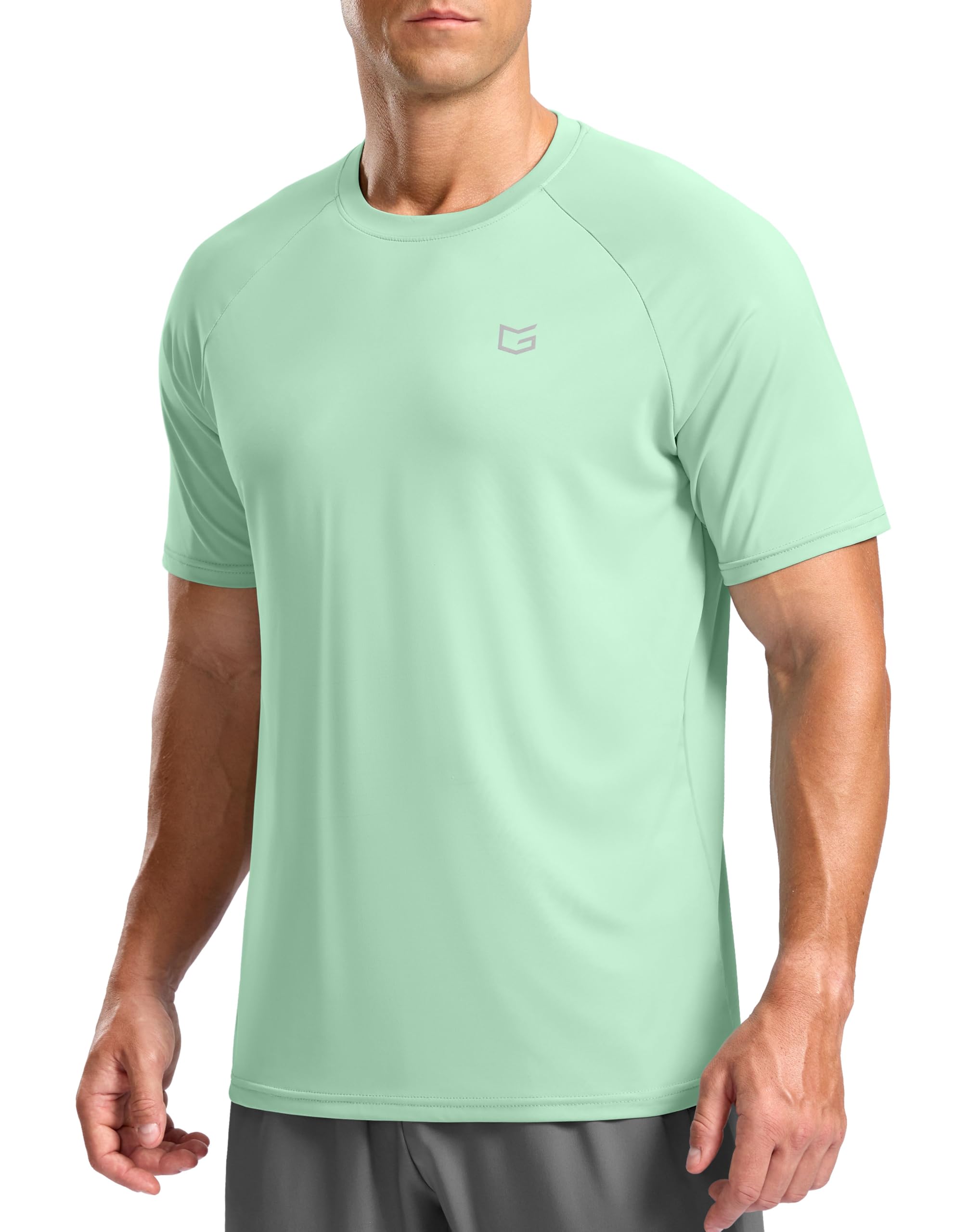 Men's Athletic Workout T-Shirts Moisture Wicking Running Shirts