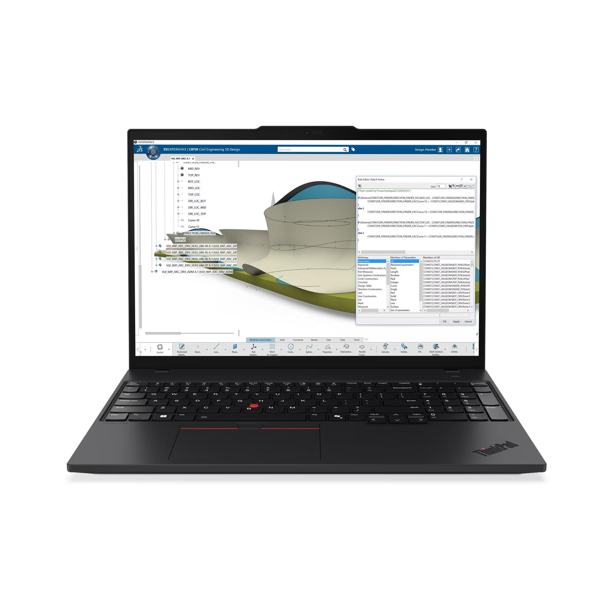 2025 ThinkPad P16s Gen 4 Mobile Workstation with AMD Ryzen AI 5 PRO 340 Processor, 16” WUXGA Anti-Glare 400nits Non-Touch Display, 16GB Memory, 512GB SSD, Wi-Fi 7, and Win 11 Pro - Copilot+ PC