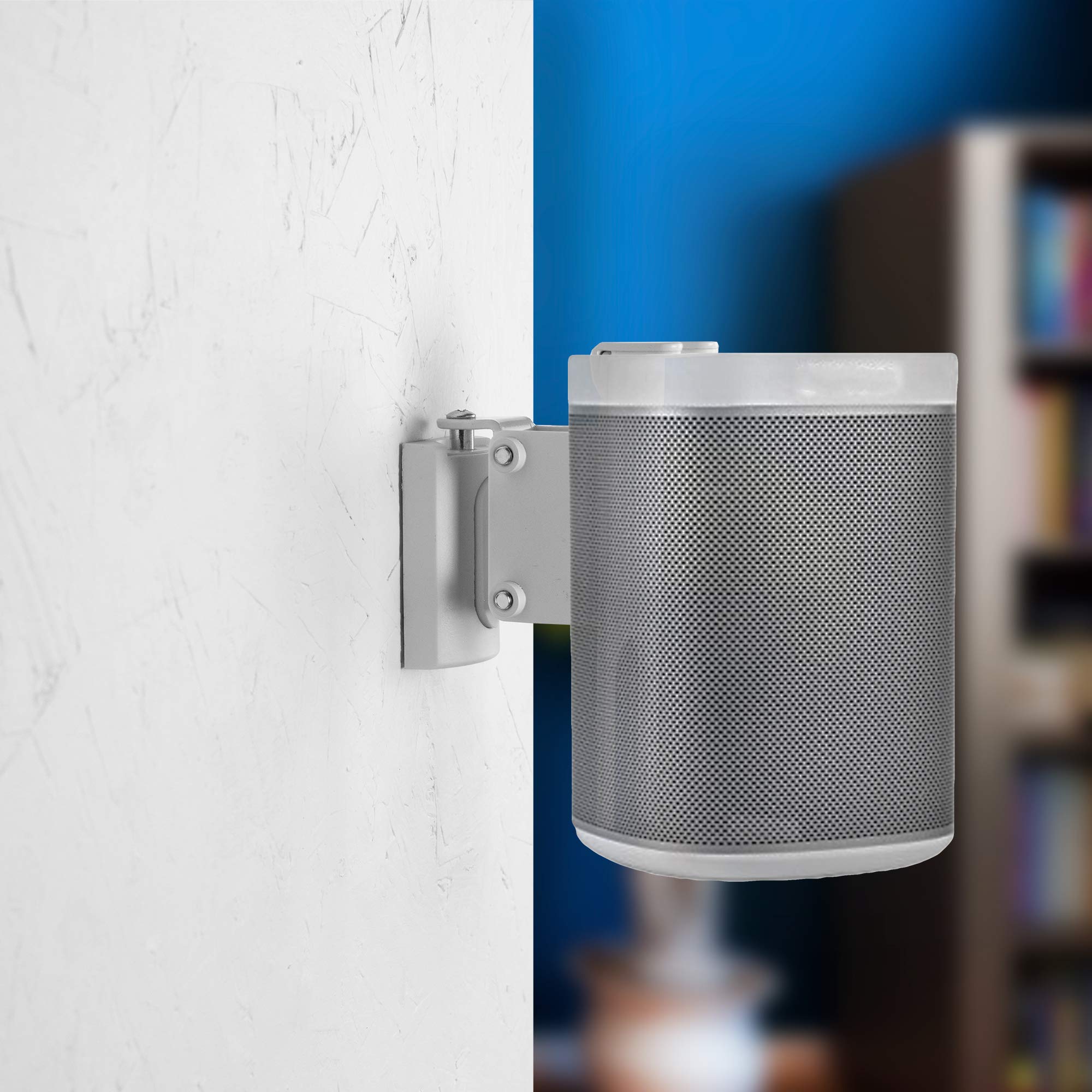 Mountson Wall Mount For Sonos One (White) | Wall Mount For Sonos - View #3