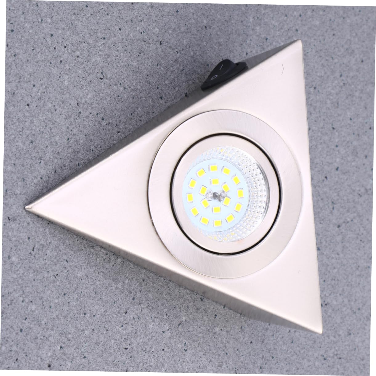 Lampka nocna LED do mebli ze stali nierdzewnej i półki, naturalna biała lampa do kuchni, garderoby i telewizora, łatwa do czyszczenia.