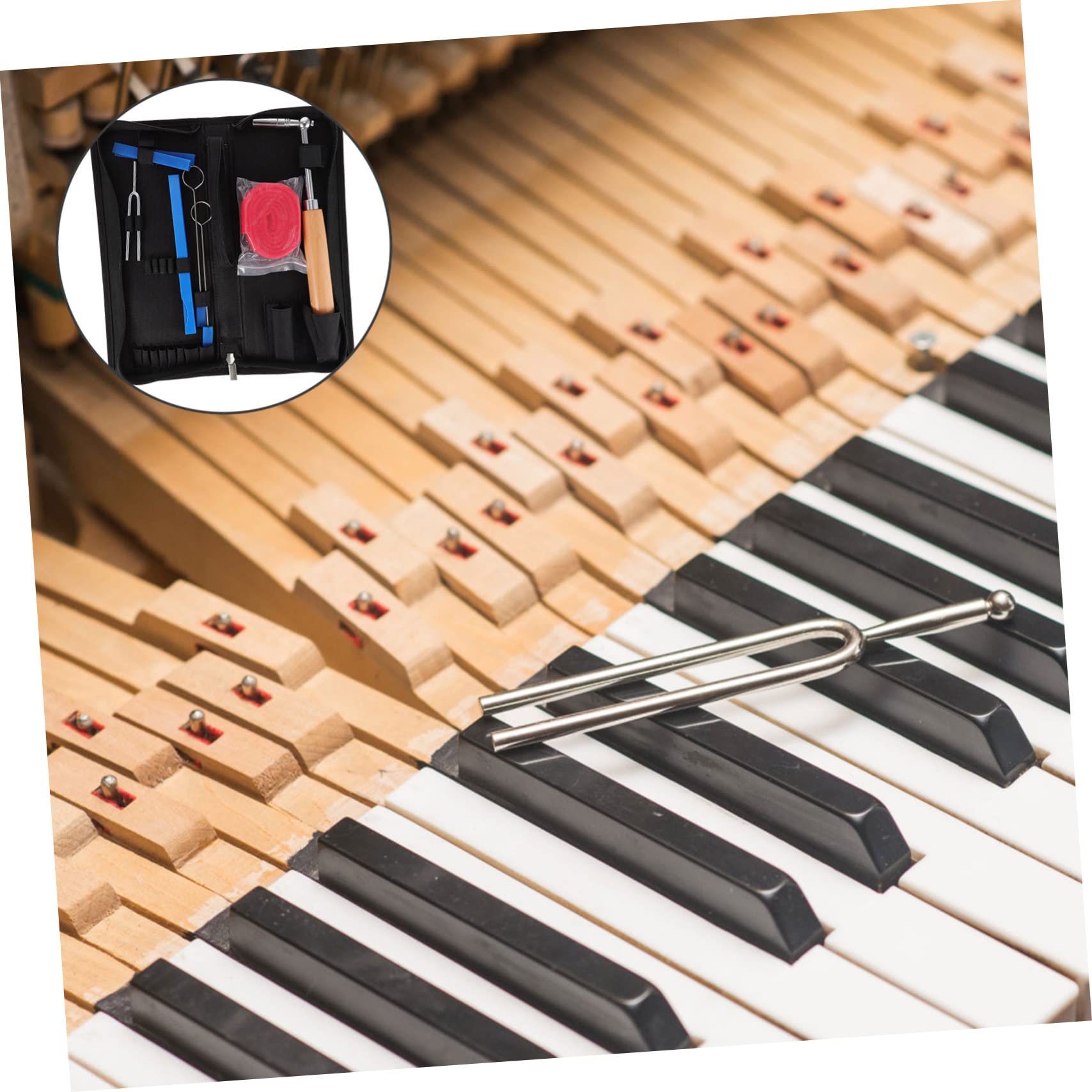 Outils D'accordage de Piano, 1 Set, Accessoires de Réglage Noirs