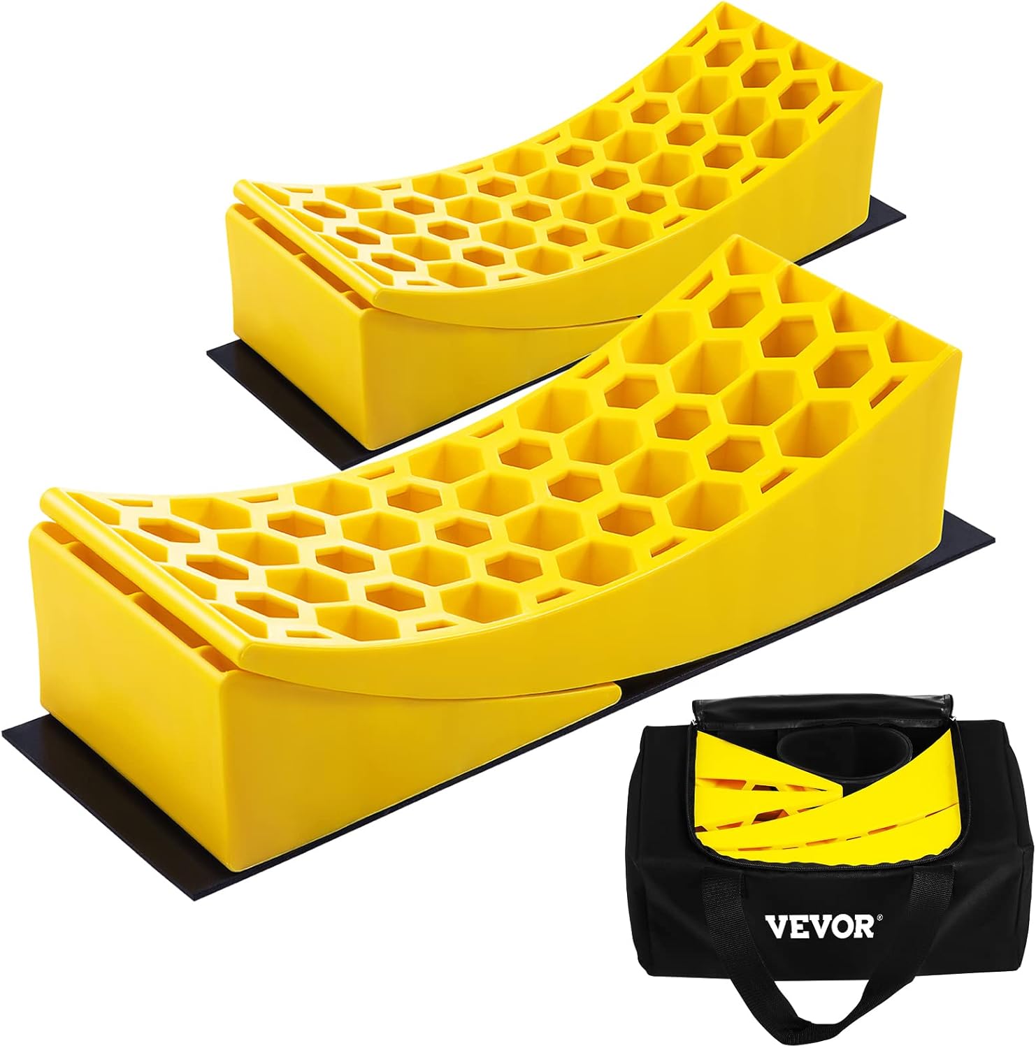 VEVOR Camper Leveler, 2Pack Curved RV Levelers, Durable