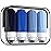 Mrsdry Travel Bottles for Toiletries, Tsa Approved 2oz Travel size Bottles, BPA Free Leak Proof Travels Toiletry Containers, Traveler Accessories with Toiletry Bag for Shampoo Liquid (4 Pack)