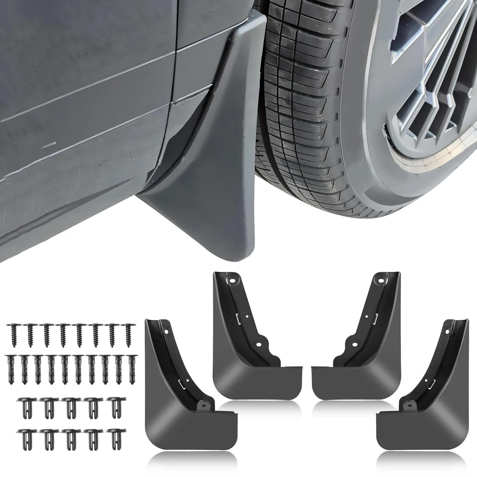 Plástico Protector 4 Guardabarros para Coche, Accesorios Y Protectores para Hyundai para Santa Fe MX5 2024-2025