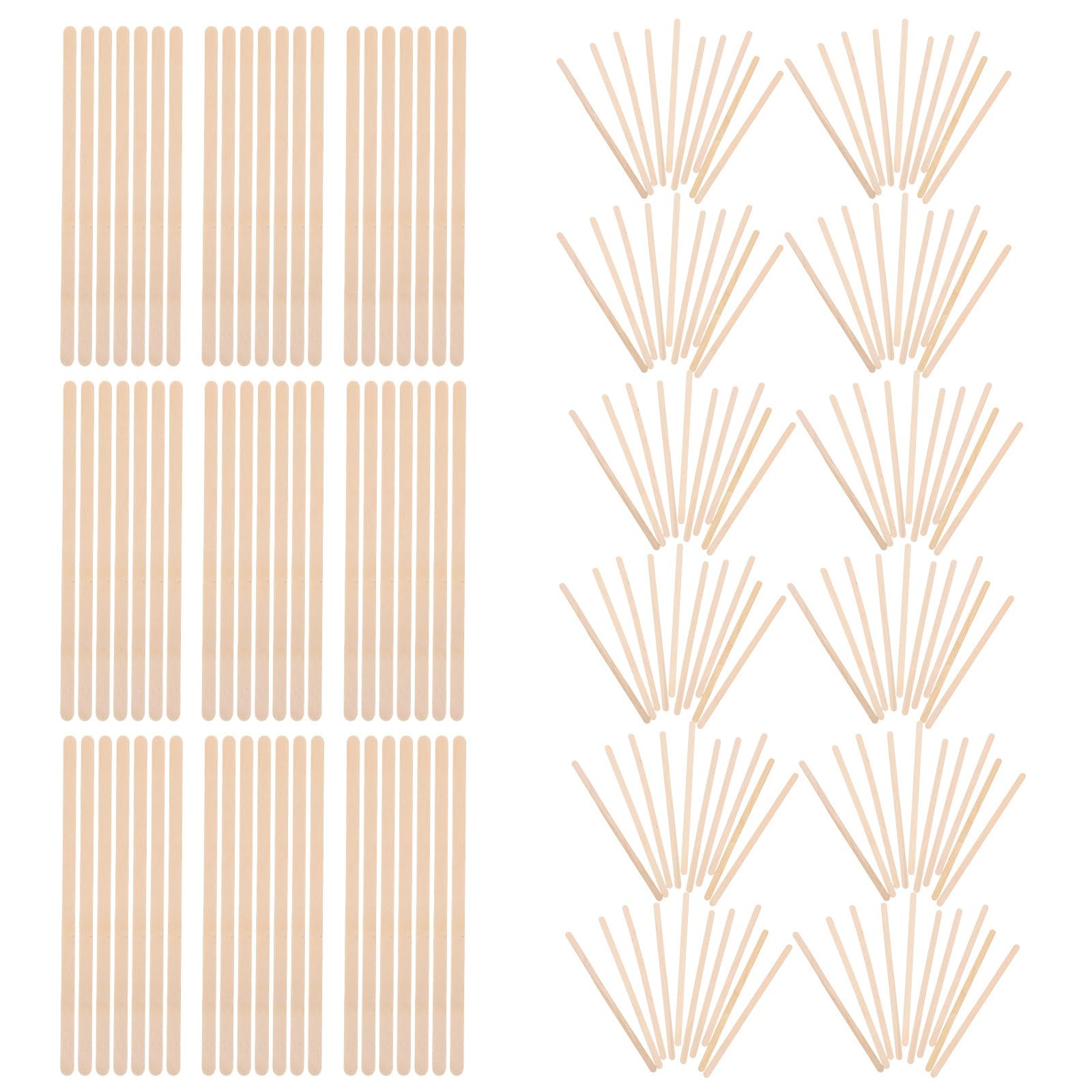 Palitos de madera de 8 pulgadas ibasenice para remover cócteles y café en fiestas y cafeterías