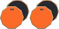 Vista 8 de Set de almohadillas de práctica de tambor SLINT – Almohadilla de 12" de doble cara con tambor de 4" para redoblante, ideal para principiantes y niños